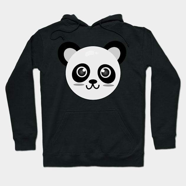 Cute Animal Friendly Panda Hoodie by jaml-12